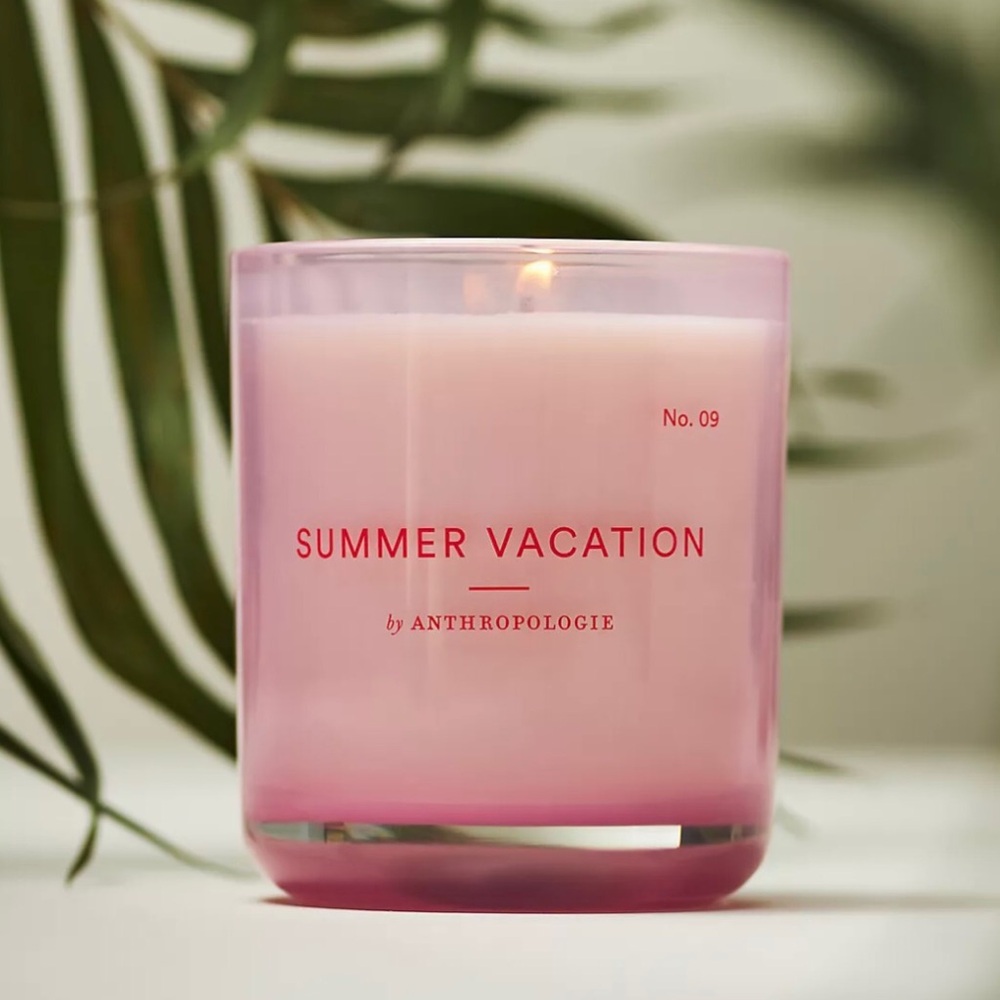 Anthropologie Nostalgia Summer Vacation Candle